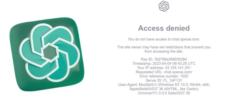 ChatGPT Access Denied